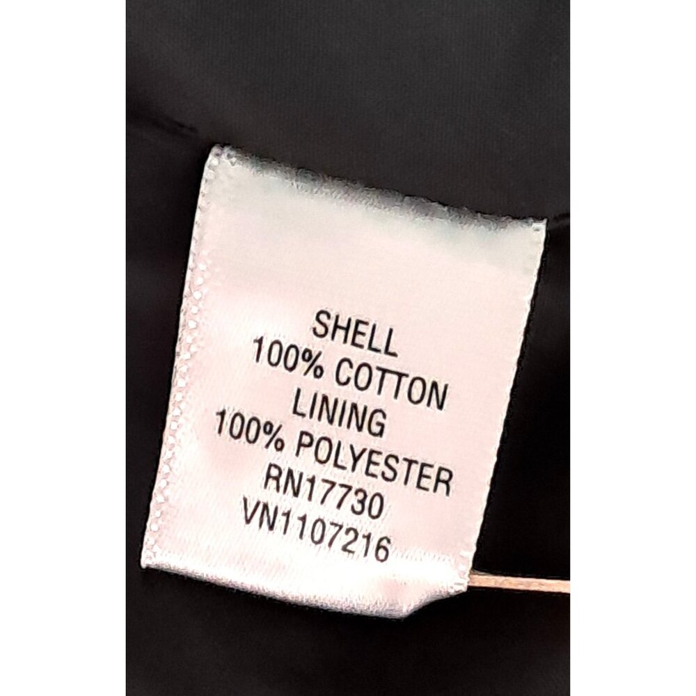 Black Merona Blazer Jacket Womens Size L Fitted - Picture 11 of 11